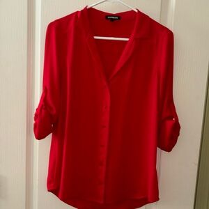 Red Express Women’s Button Up Blouse